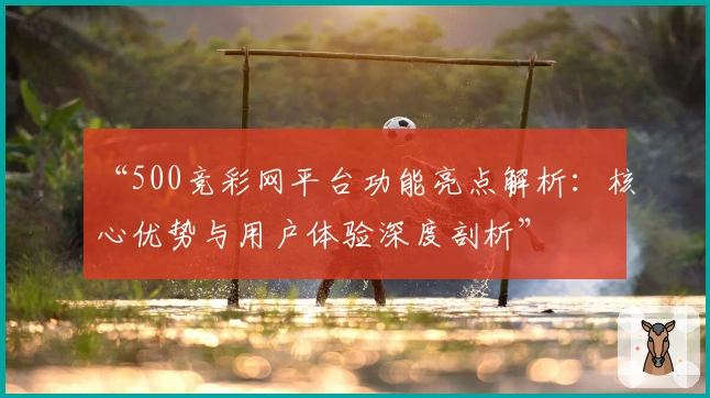 “500竞彩网平台功能亮点解析：核心优势与用户体验深度剖析”